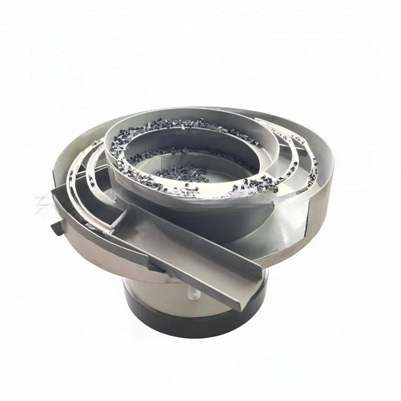 For Automatic Feeding Vibration Plate Hardware Electronic Plastic Food Medical Industry Vibratory Bowl Feeder Manufacturer