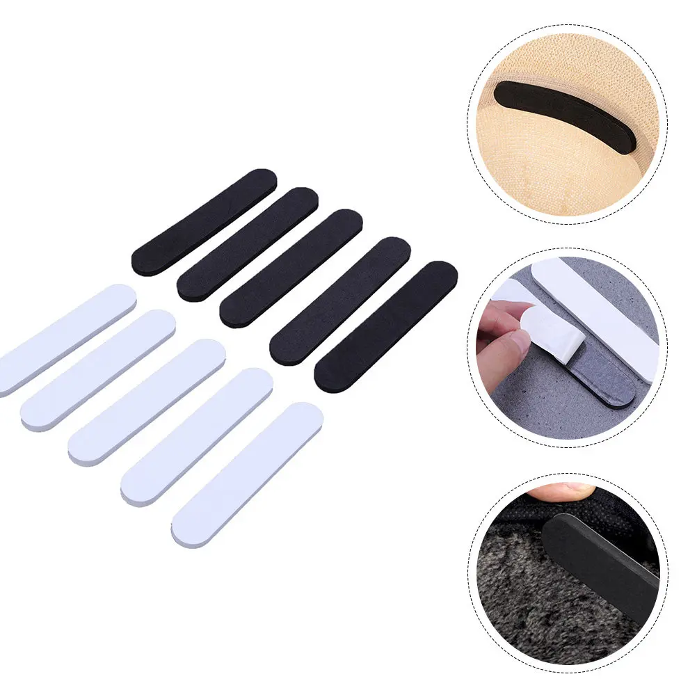 

48Pcs Hat Size Pad Eva Sweatband Insert Adjustable Fit for Men Women Kids Fedora Trilby Newsboy Caps Size Reducer Tape Sticker