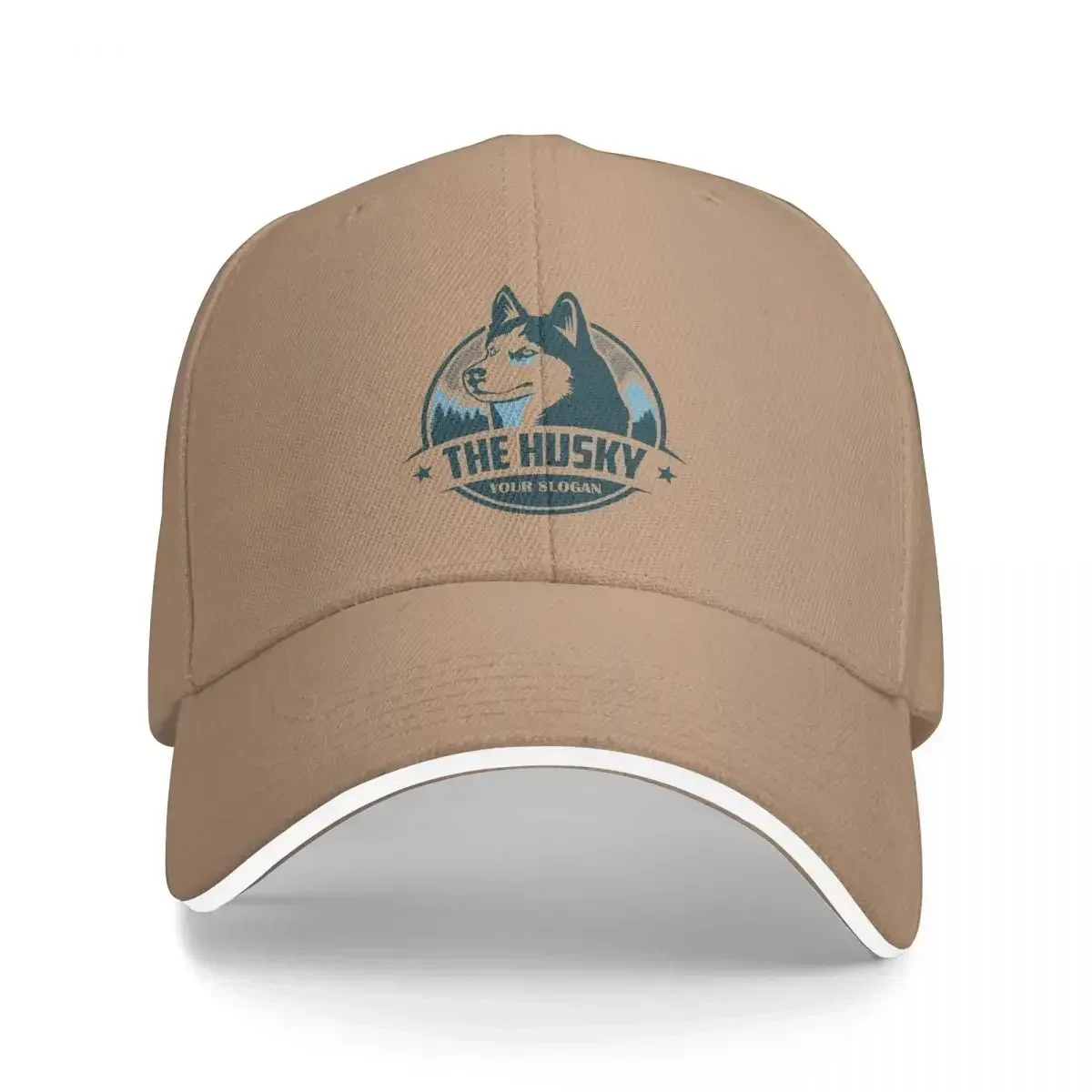 Husky Baseball Cap Siberian Dog Fashion Trucker Hat Summer Women Men Outdoor Gym Breathable Custom Logo Baseball Caps