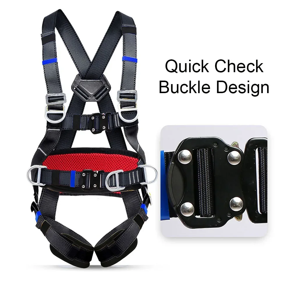 High-altitude Work Safety Harness Outdoor Rock Climbing Training Safety Belt Electrician Construction Protection Equipment