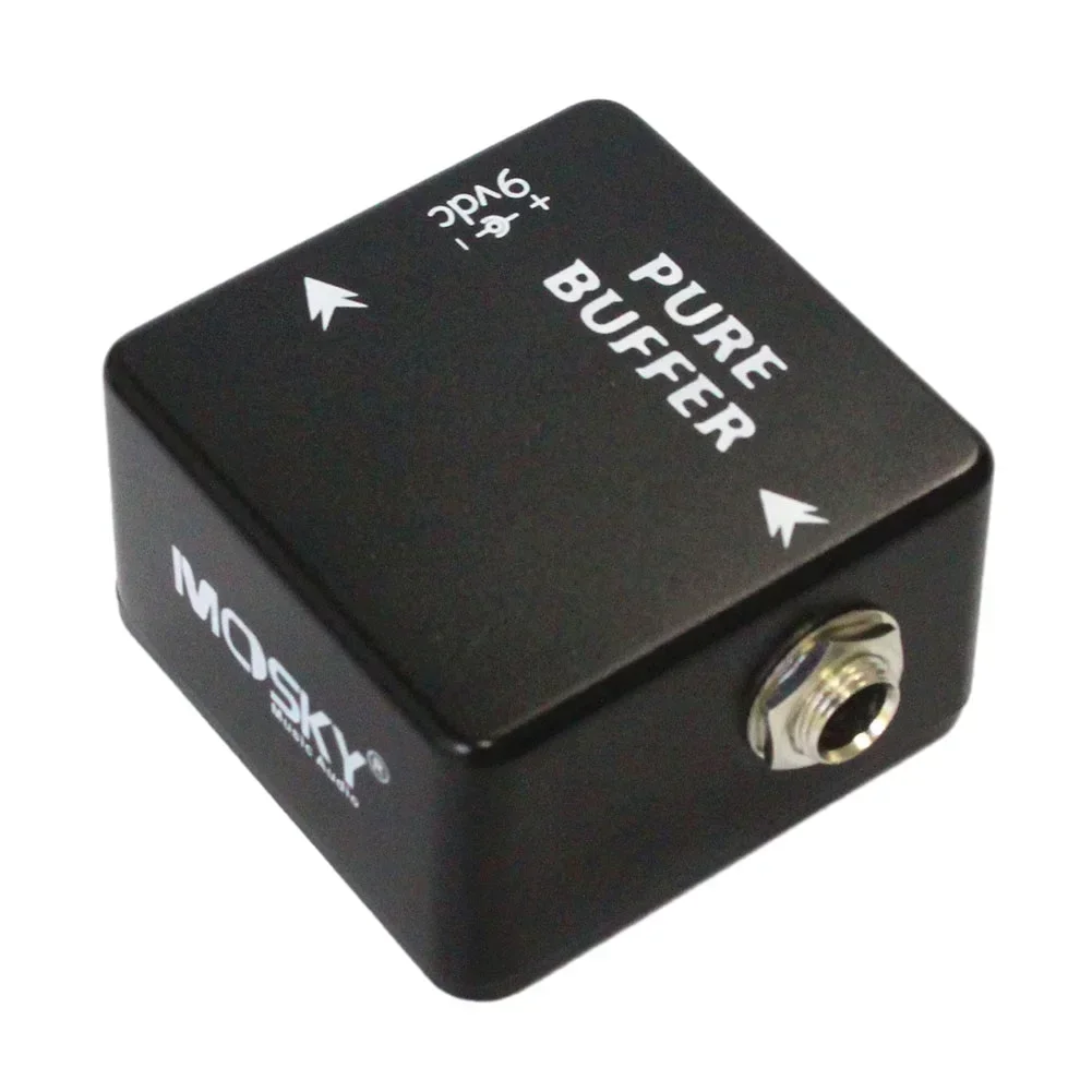 

For MOSKY Full Metal Effect Pedal for Guitar & Bass Eliminate Tone Sucking with Effective Buffering Technology