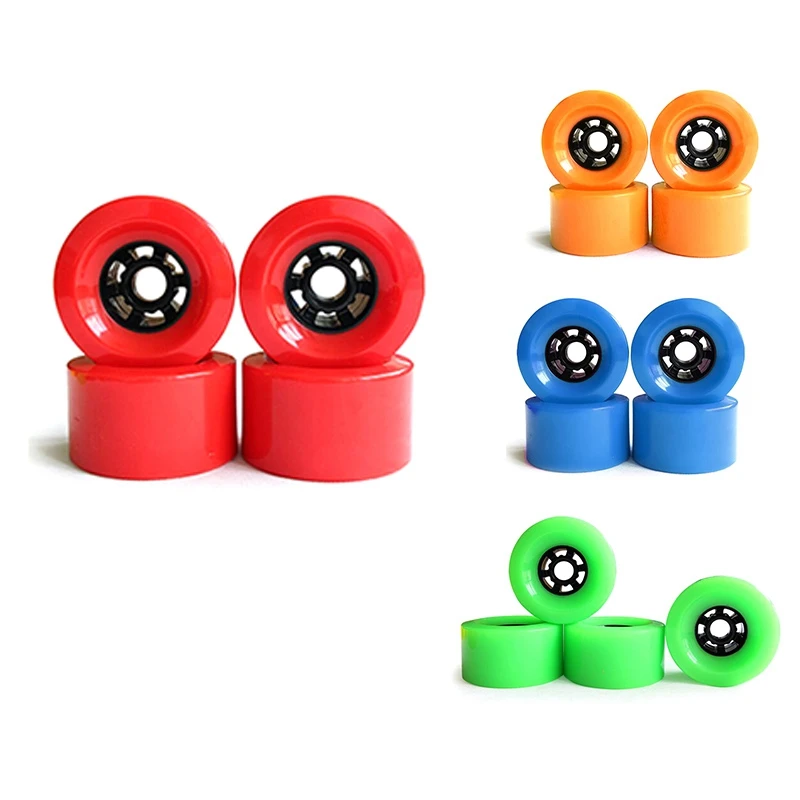 Skateboard Wheels 78A PU Big Shock Absorption 90X52mm Longboard Tire Motor DIY Skate Accessories