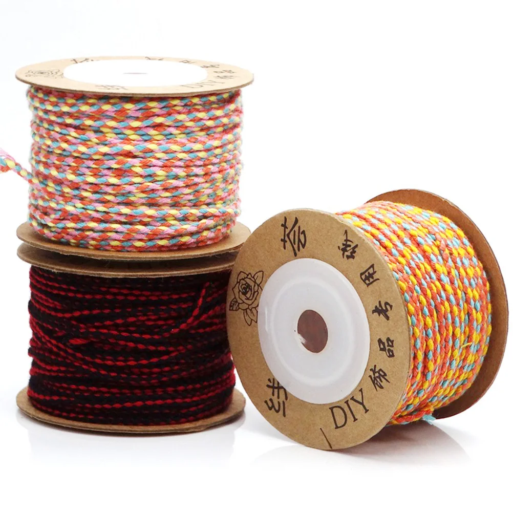 

1 Roll Braided Hand-Woven Rope DIY Necklace Bracelet Rope Jewelry Making String Beading Craft Material Supplies