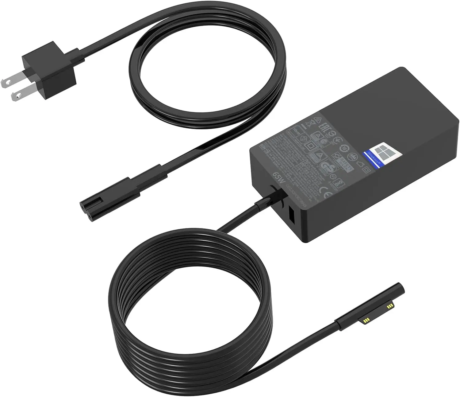 Imagem -01 - Carregador Surface Pro para Microsoft Surface Pro Plus Windows Laptop Surface go t 65w102w carregador surface pro para microsoft surface pro plus windows laptop surface go t 65w102w 01