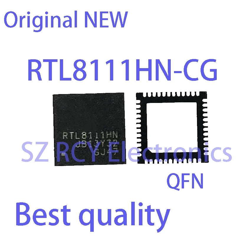 RTL8111H RTL8111HS RTL8111HN RTL8111HM RTL8111H-CG QFN Chipset, novo, 2 a 5 unidades