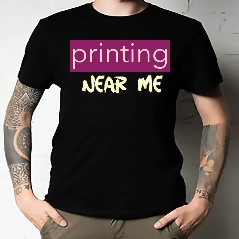 Printing Near Me Classic T Shirt Unisex All Size