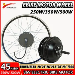 Electric Bike Motor Wheel 36V 250W 350W 500W Brushless Gear Hub Motor Front Rear 20