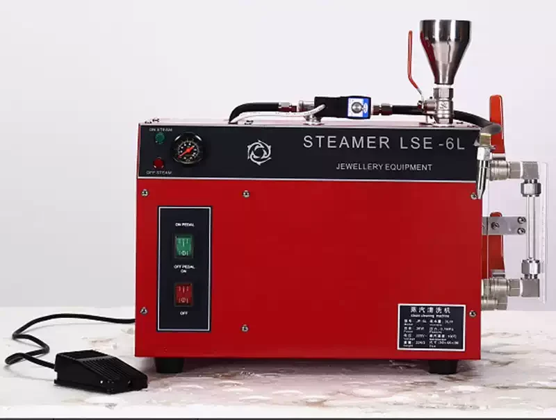 6L multifunctional high temperature and high pressure steam engine jewelry steam cleaner accessories