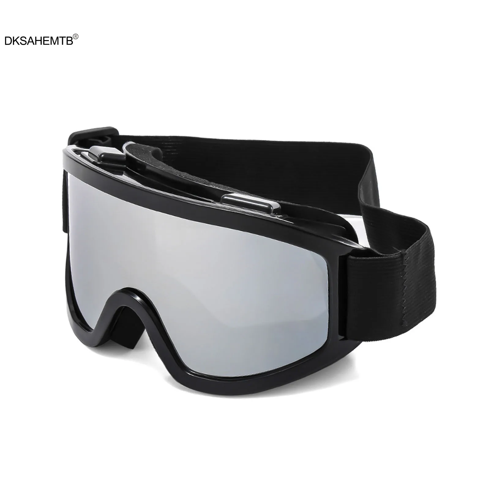 Lunettes de ski coupe-vent à double couche pour hommes et femmes, lunettes de moto et de vélo, équipement de ski durable, mode colorée