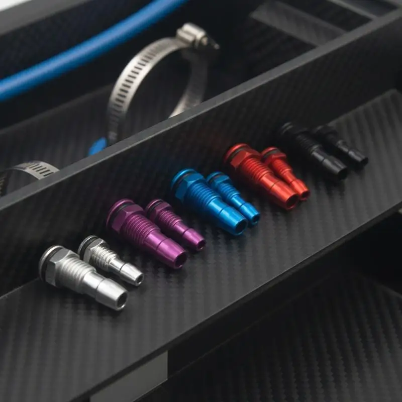 Easy to Install RC Boat Aluminum Nozzle M6 M8 Threaded Water Cooling System Replacement Parts for RC Boats