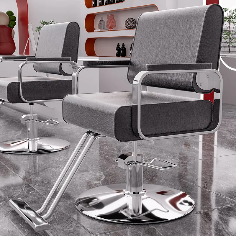 High-end Barber Chairs Salon-specific Elevating Beauty Barber Chairs Treatment Commercial Furniture Fotelki Fryzjerskie ZY40LFY
