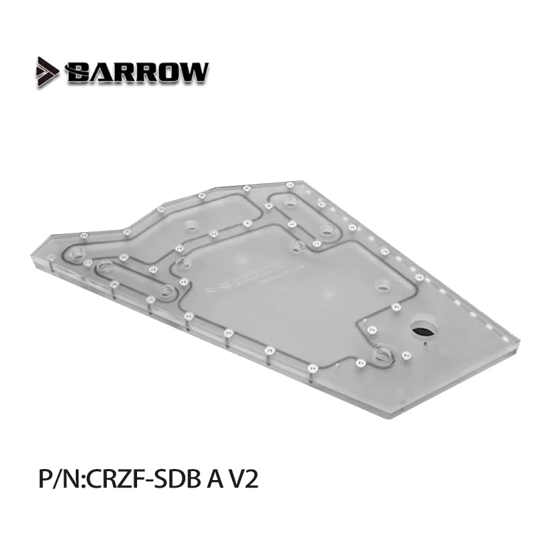 Barrow Acrylic Distro Plate / Board Reservoir Use for Cooler COUGAR Conqueror Computer Case ARGB Light to AURA CRZF-SDB V2