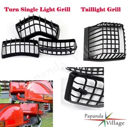 4PCS Motorcycle Scooter Front Rear Turn Signal Light Grille Cover Protector Guard For Piaggio PX VSX VNX LML Star T5 125 150 200