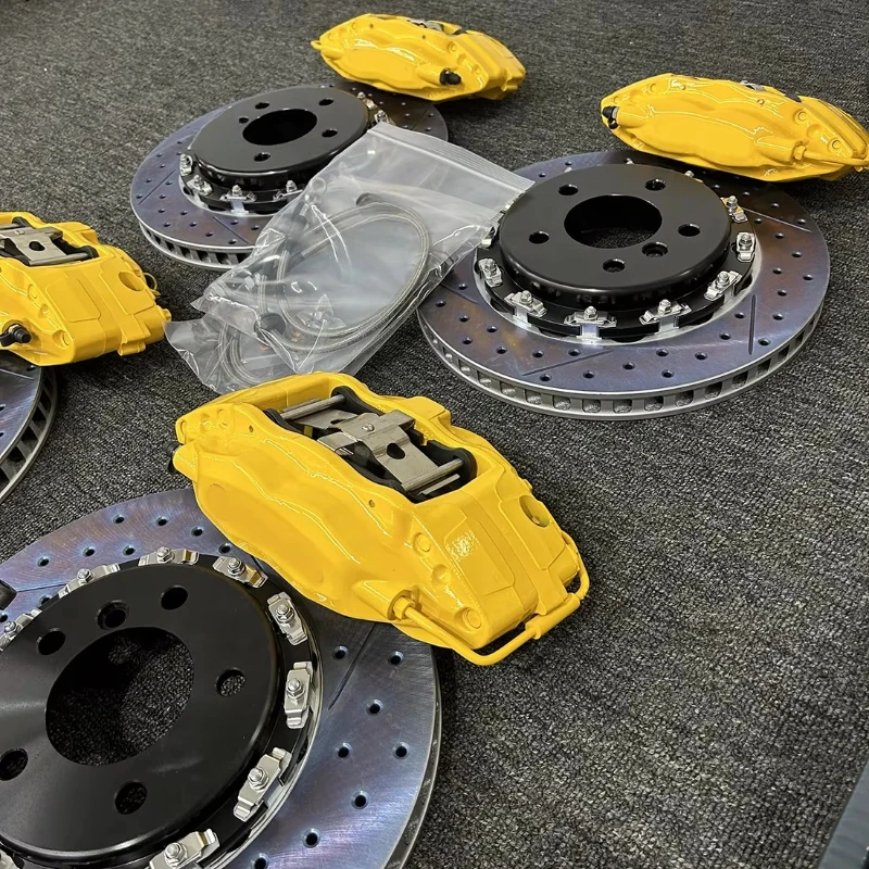 For  Piston 4 Pot Caliper E46 Brake Kit  6  2  Type 1  Racing Brake  595