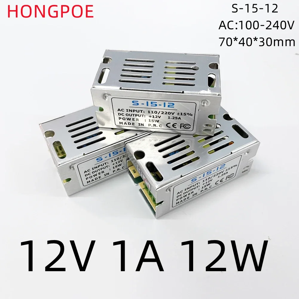 DC 5V 12V 24V 36V 48V Power Supply 220V to 5 12 24 36 48 1A 2A 3A 4A 5A 6A 8A 10A 15A 20A 30A 40A 50A 60A Transformer Power SMPS