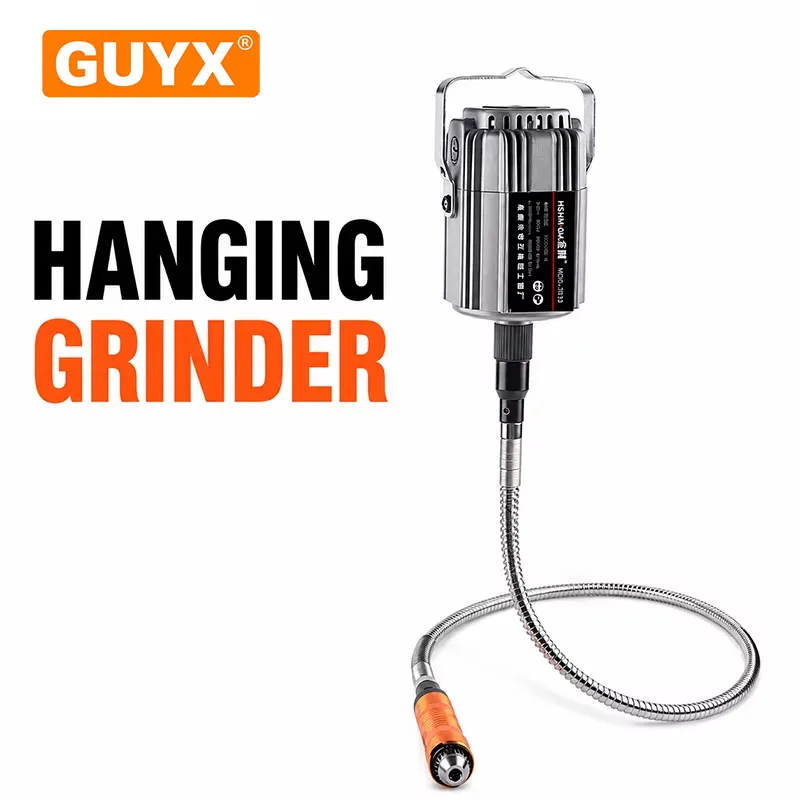 Electric Hanging Flex Shaft Grinder Rotary Tool with Flexible Shaft for Grinding Polishing Carving Jewelry DIY Workshop