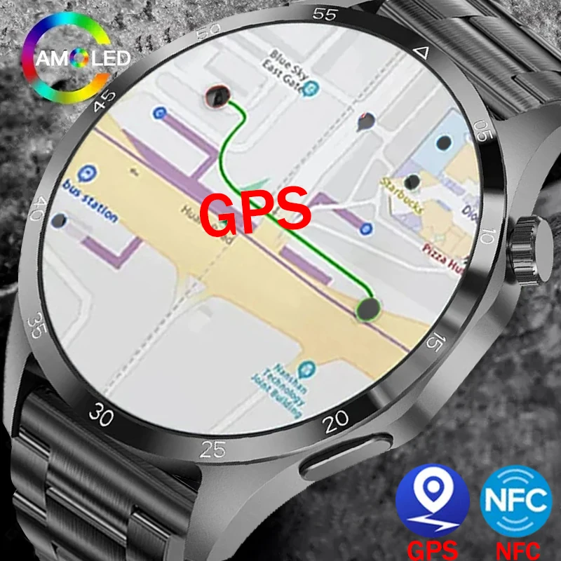 

For Xiaomi 2025New Smartwatch GPS Color Screen With Multiple Sports Modes Call Information Reminder Photo Taking Music gifts