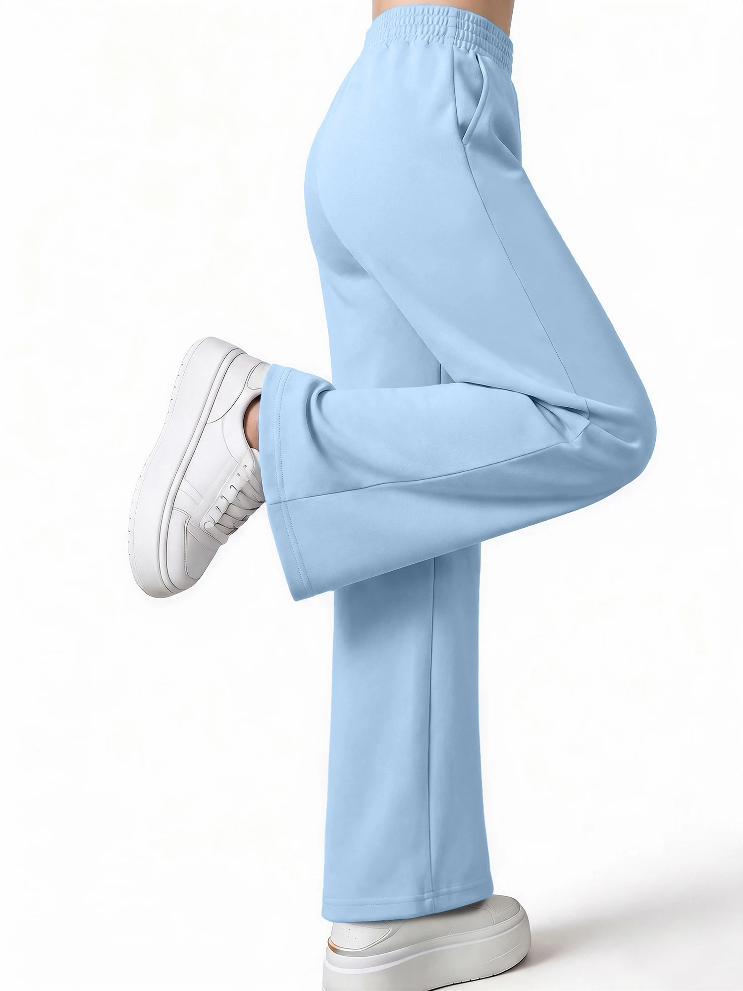Versatile Athleisure Trousers, Smooth Fabric for Year‑Round Indoor & Outdoor Daily Styling