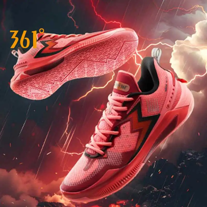 361 Degrees BIG3 5.0 Quick Men Basketball Sport Shoes Shock Absorption Non Slip Wearable Breathable Training Sneaker 672421121