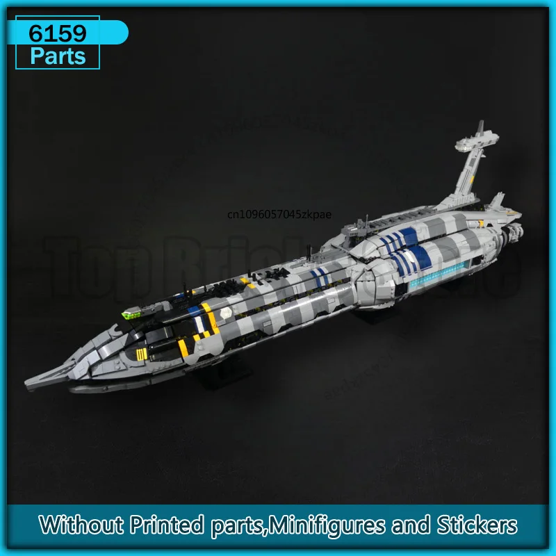 

UCCS невидимая рука Moc строительные блоки космический корабль Starfighter Transportion DIY сборка креативная модель наборы кирпичей дисплей Colle