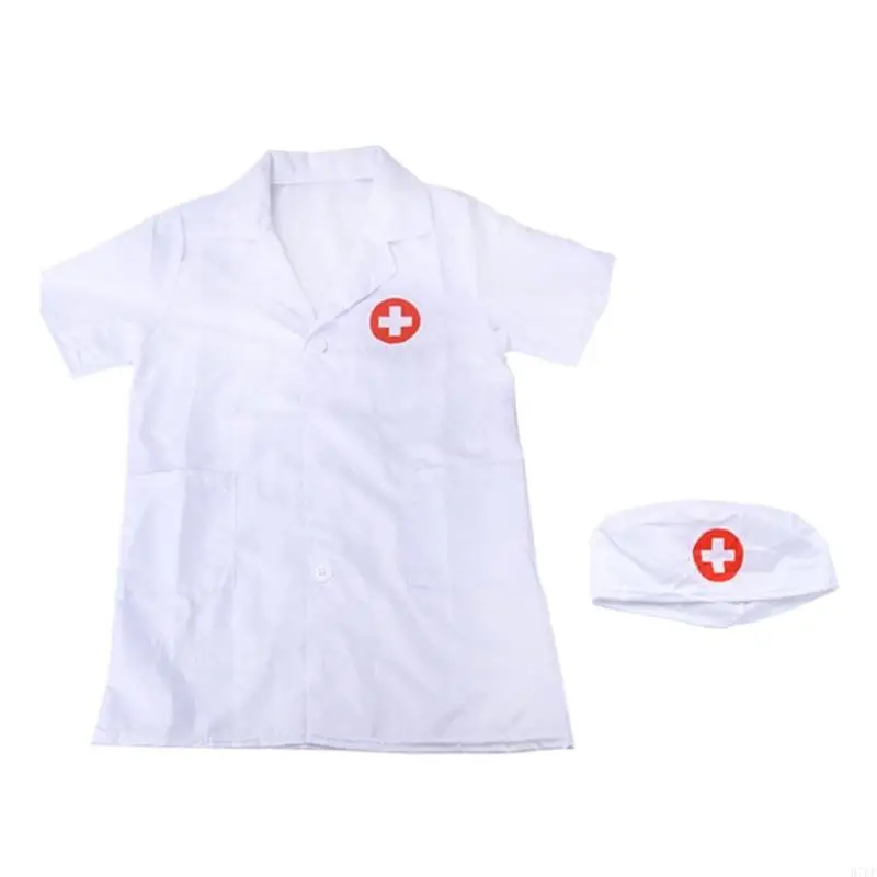 Plaza rol Doctor para niños Vestida Set Doctor Finter Play Disfraz Catón Doctor H7EF