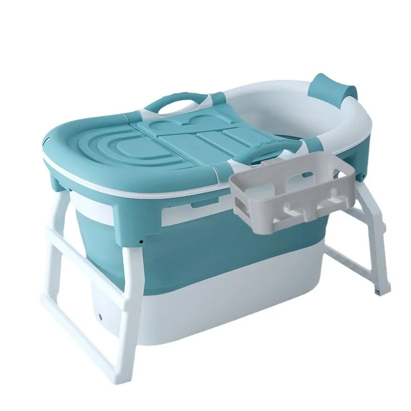 

Bath bucket adults can be folded to increase the height and thicken the whole body
