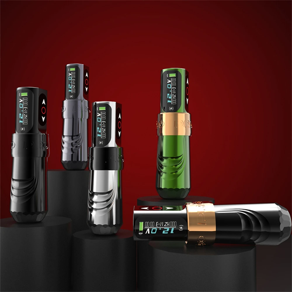 Professional Wireless Flux PRO Max Tattoo Machine Pen Electric Brushless Motor Tattoo Machine Permanent Makeup Devices