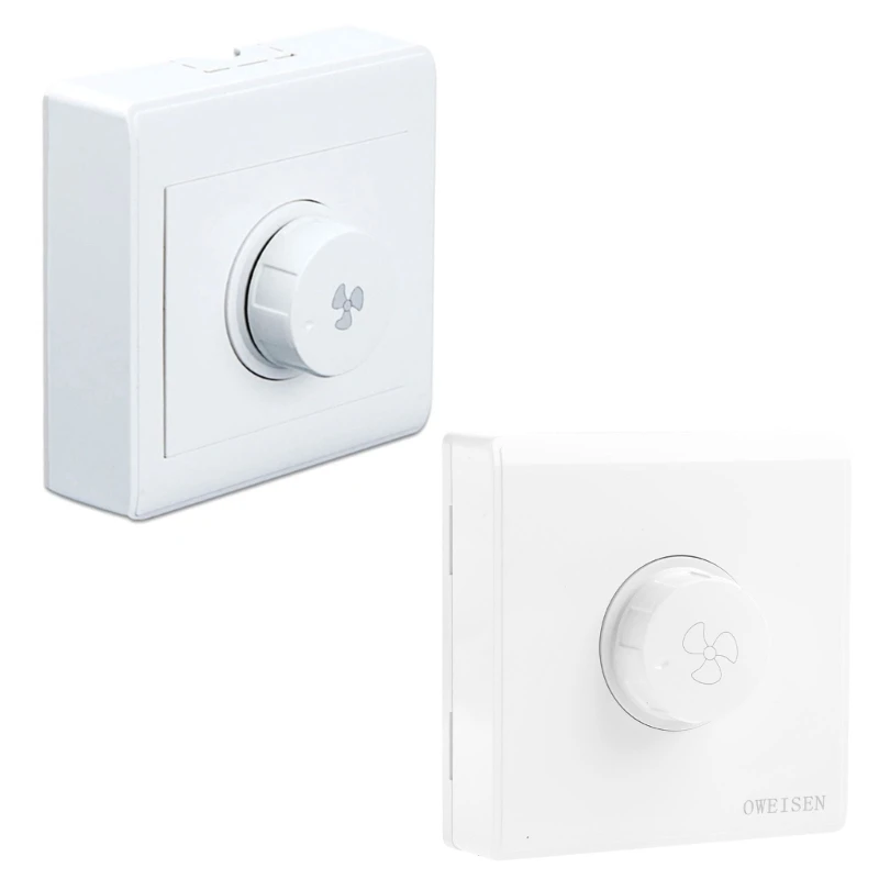 2023 New Fan Speed Control Stepless Rotating Dimmer Electronics Rotary On/Off Home Mechanical Rotary