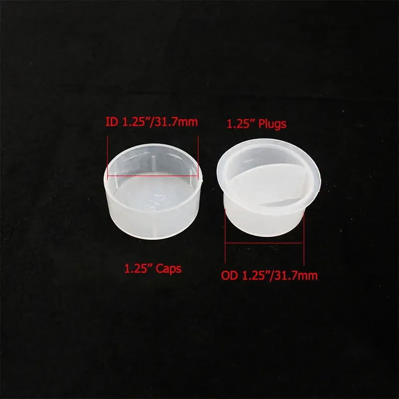 

Plastic 1.25 2 Inch Telescope Eyepiece Barlow Lens Dust Cap Plug Zenith Mirror Dustproof Cover 2 PCS