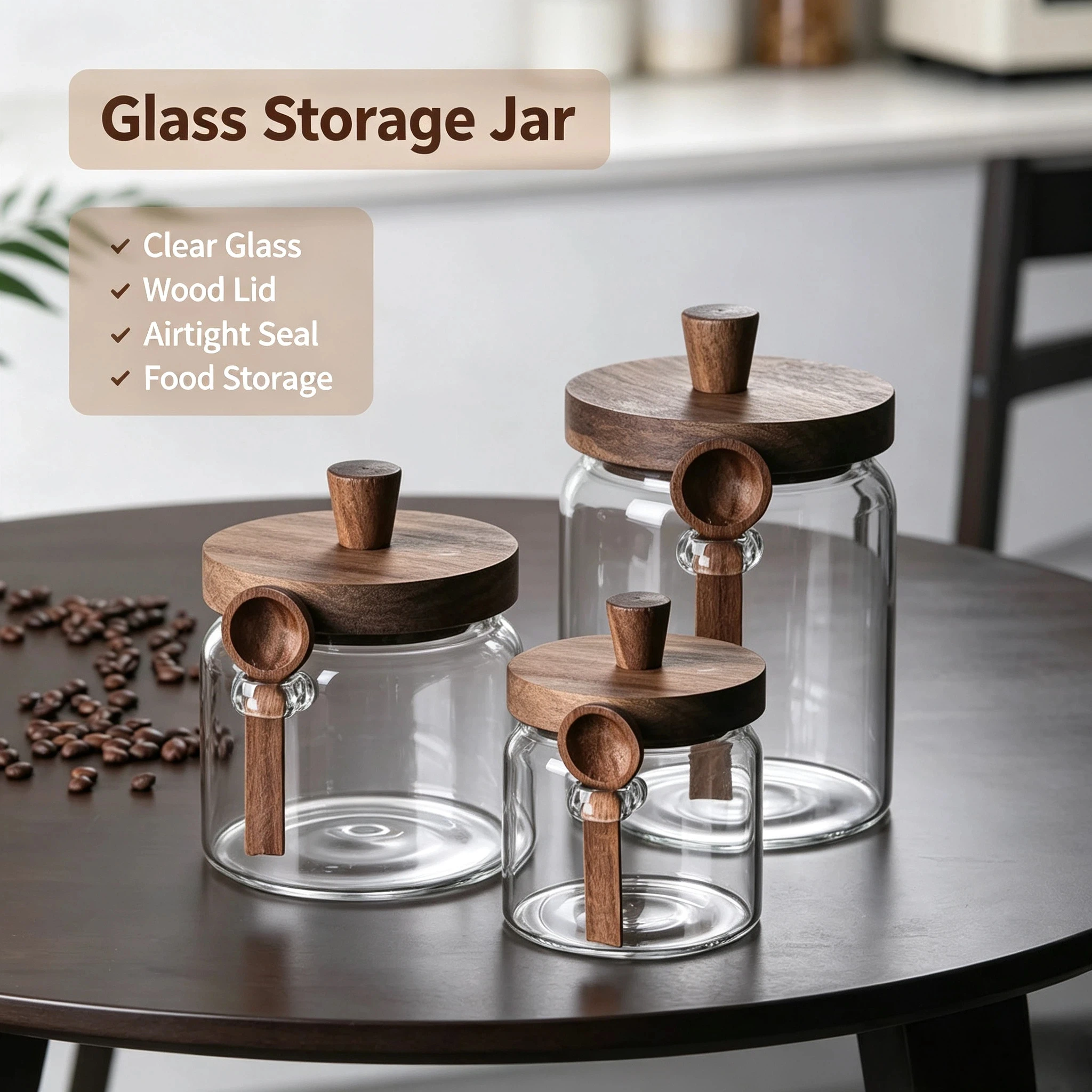 Glass Meal Prep Container - Contenitori per alimenti in vetro con