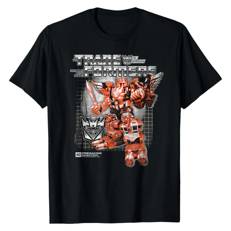 

2026 Predaking Decepticon Comfortable summer children's clothing T-shirt with good breathability