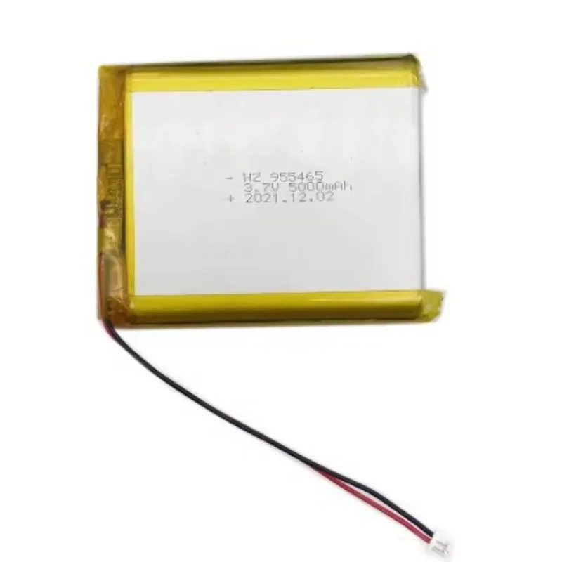 Safe Reliable 955565 5000mAh 3.7v Lithium Battery For Large Capacity Rechargeable Polymer Built-in Battery