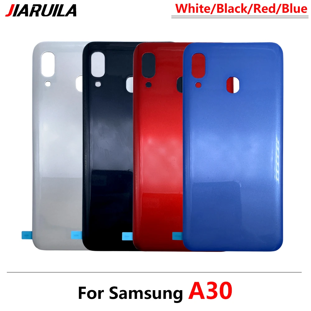 NEW Battery Door Back Cover Housing Case With Adhesive Sticker Replacement Parts For Samsung A30 A305F A30S A307F