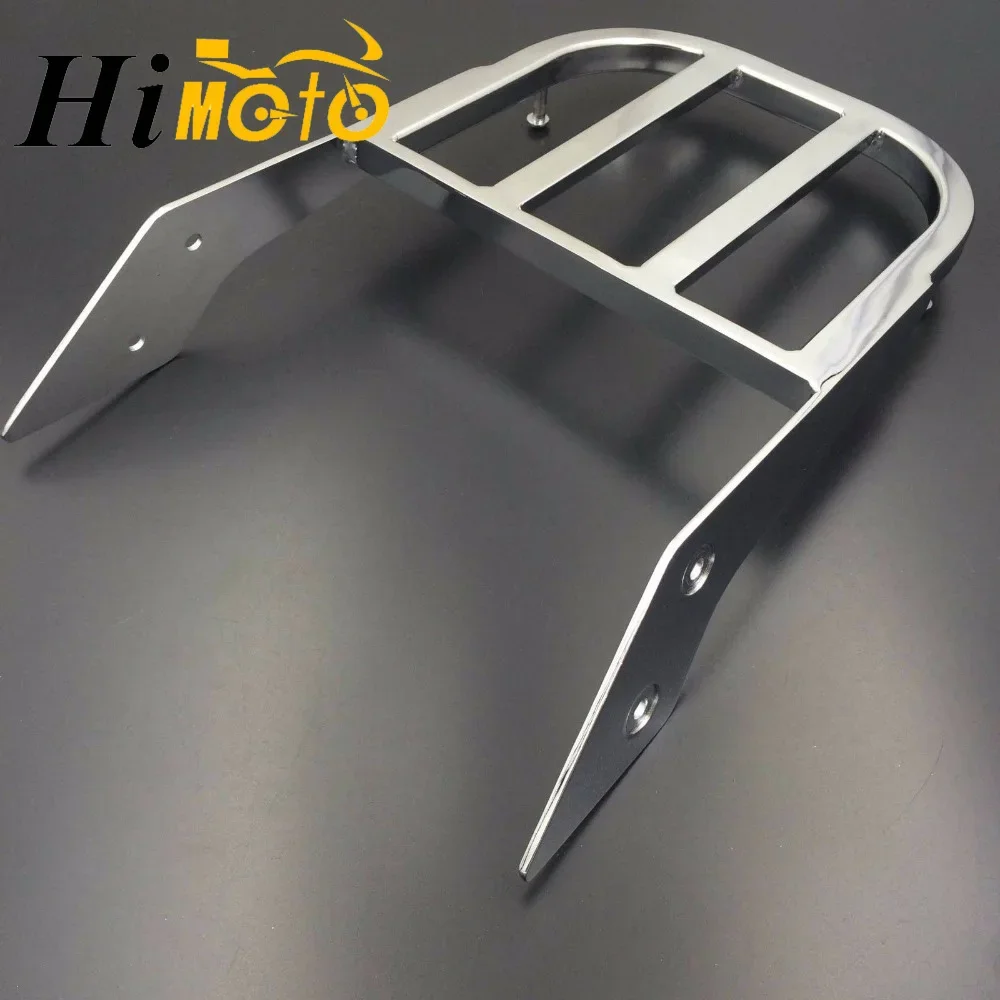 Motorcycle Chrome Rear Sissy Bar Backrest Luggage Rack Fit For Honda VTX1800 N/R/S 2002 2003 2004 2005 2007 2008
