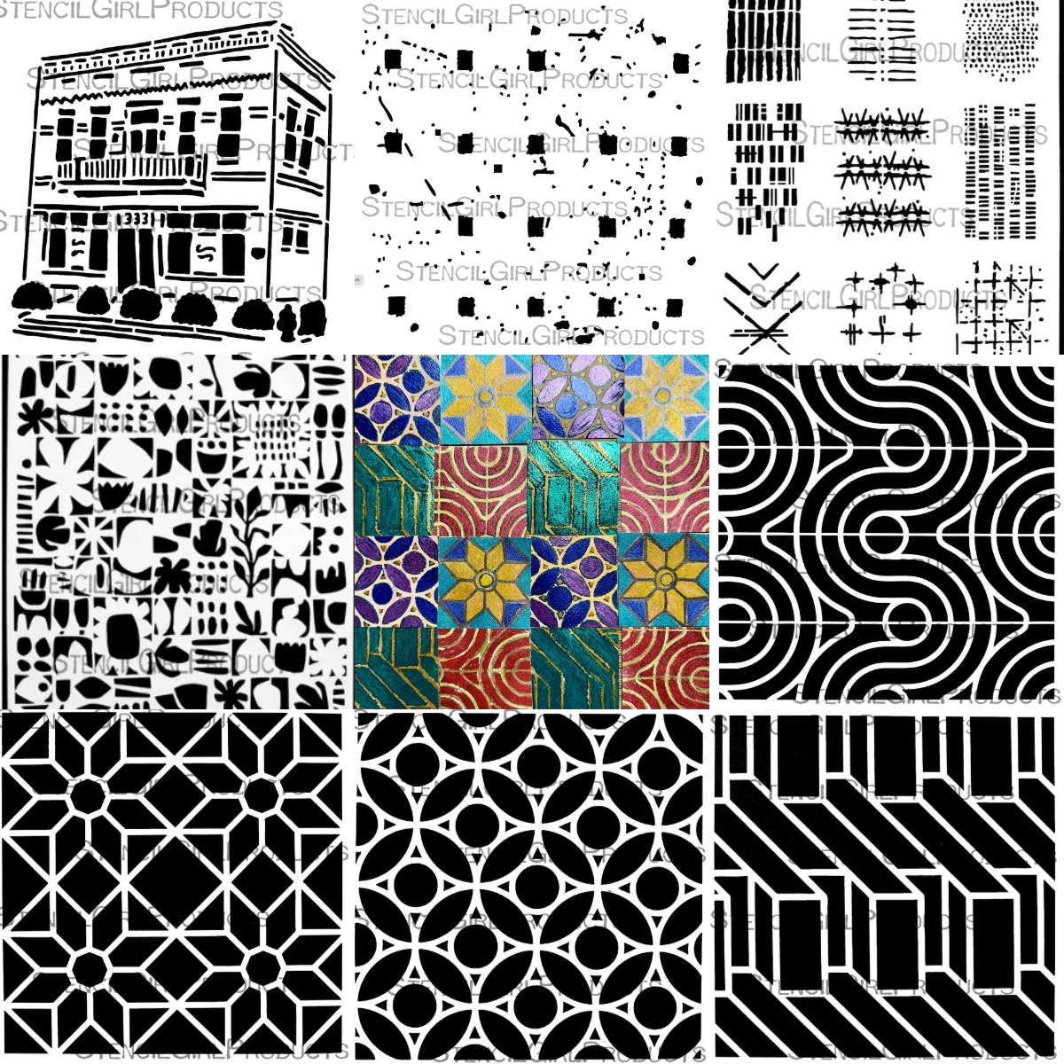 

Emporium Shapes Scrapbook Diary Decoration Stencil Embossing Template DIY Greeting Card Handmade 2025 New Bend and Round Dot