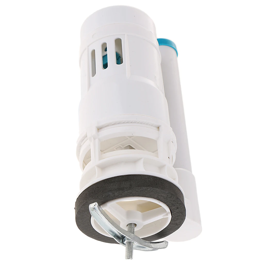 Cistern Toilet Repair Kit Universal Outlet Valve Stainless Steel Plastic Water Saving for Connected Toilets