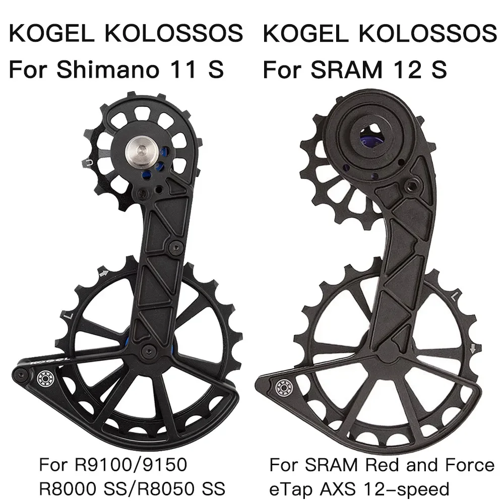 Derailleur Pulley Wheel Oversized Ceramic Bearing 82g for R9100 R8000 11s & Sram Red Force  ETap AXS 12 Speed