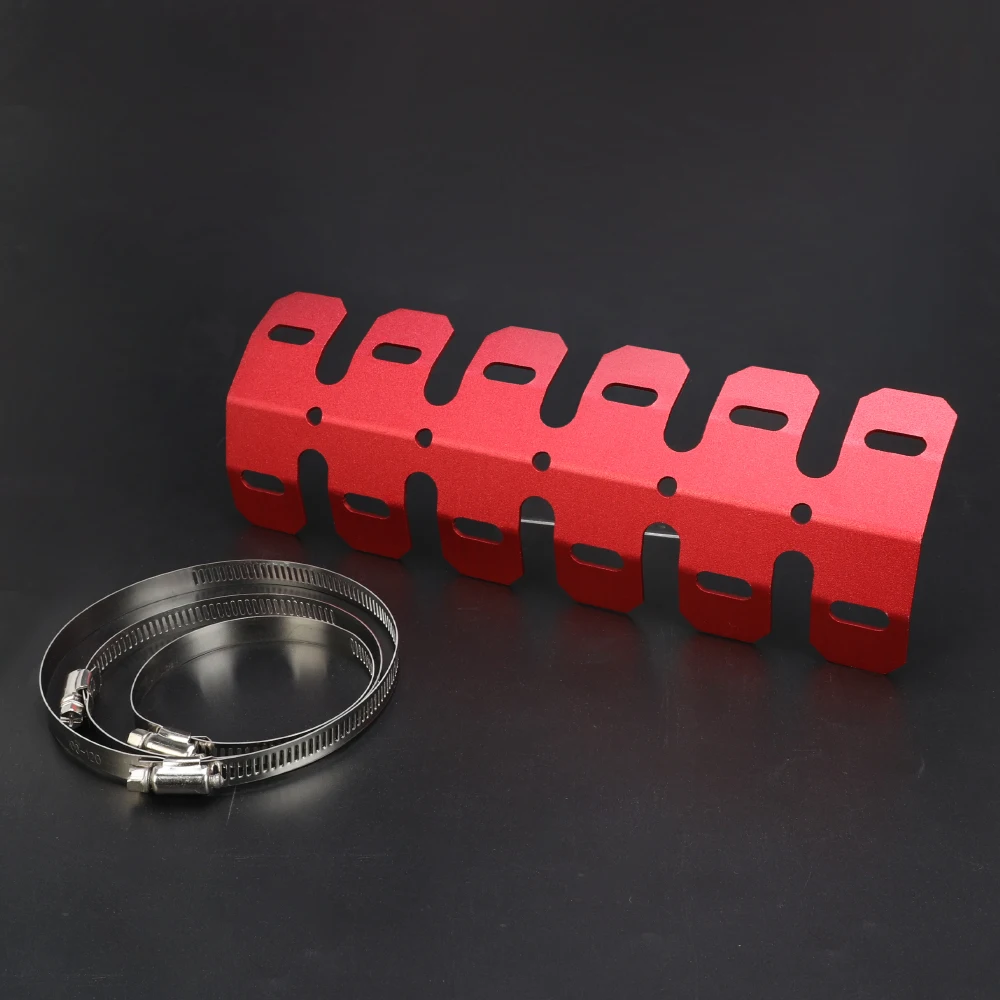 

Motorcycle Exhaust Shield Protector Cover Exhaust Pipe Crash For HONDA CR250R CR125R CR300R CR500R CR85 CR 80 85 250 CR125 CR250
