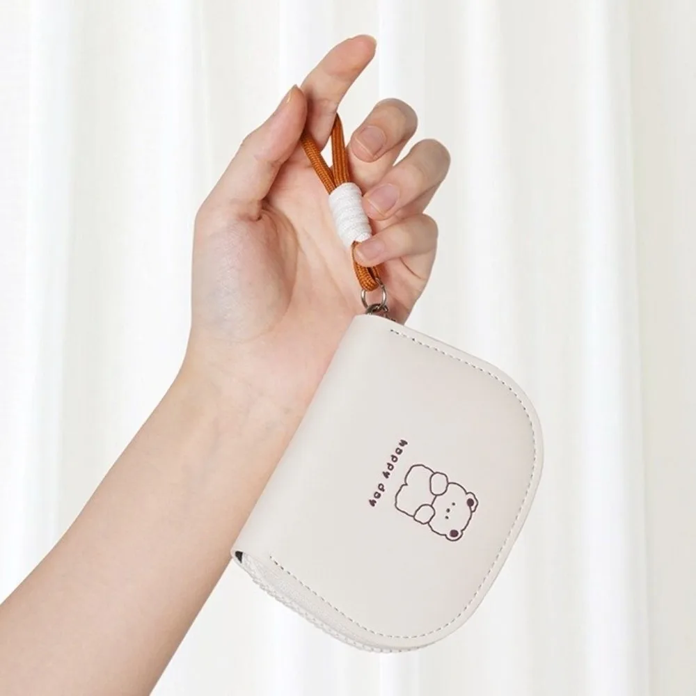 New Zipper Coin Purse Cute Bear Portable Organ Card Holder Coin Pouch Girls