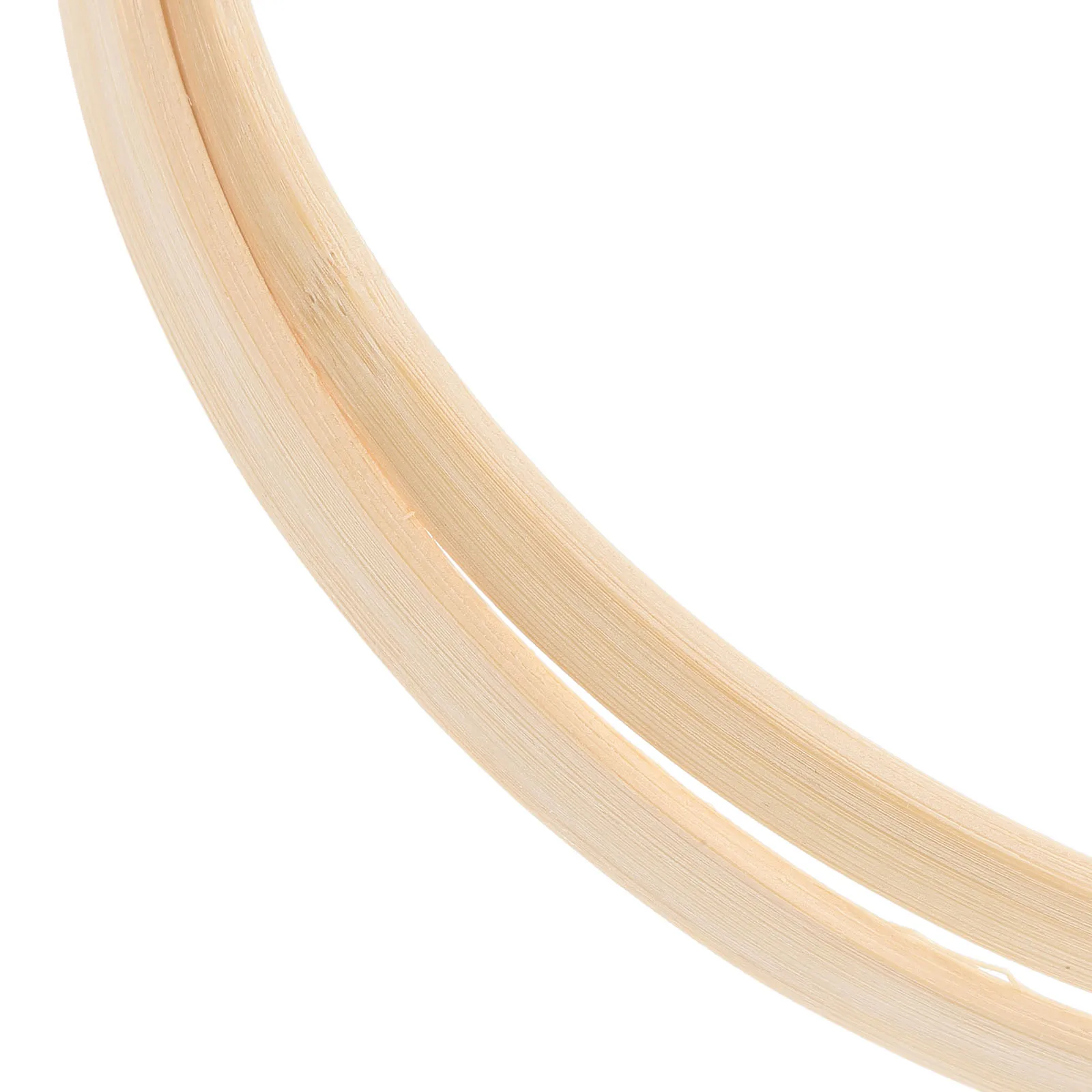 

6 Pcs Bamboo Embroidery Circle Handy Sewing Hoops for Needlework Bulk Kit Frames Rings Craft