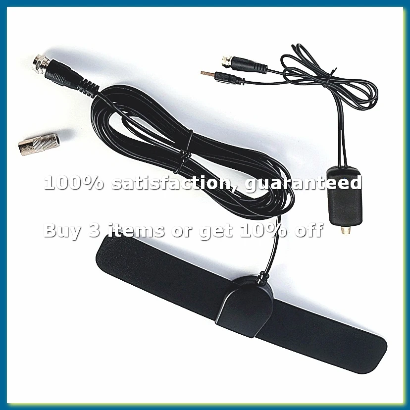 HDTV Indoor TV Reception ATSC Digital Amplifier TV Antenna-DT30