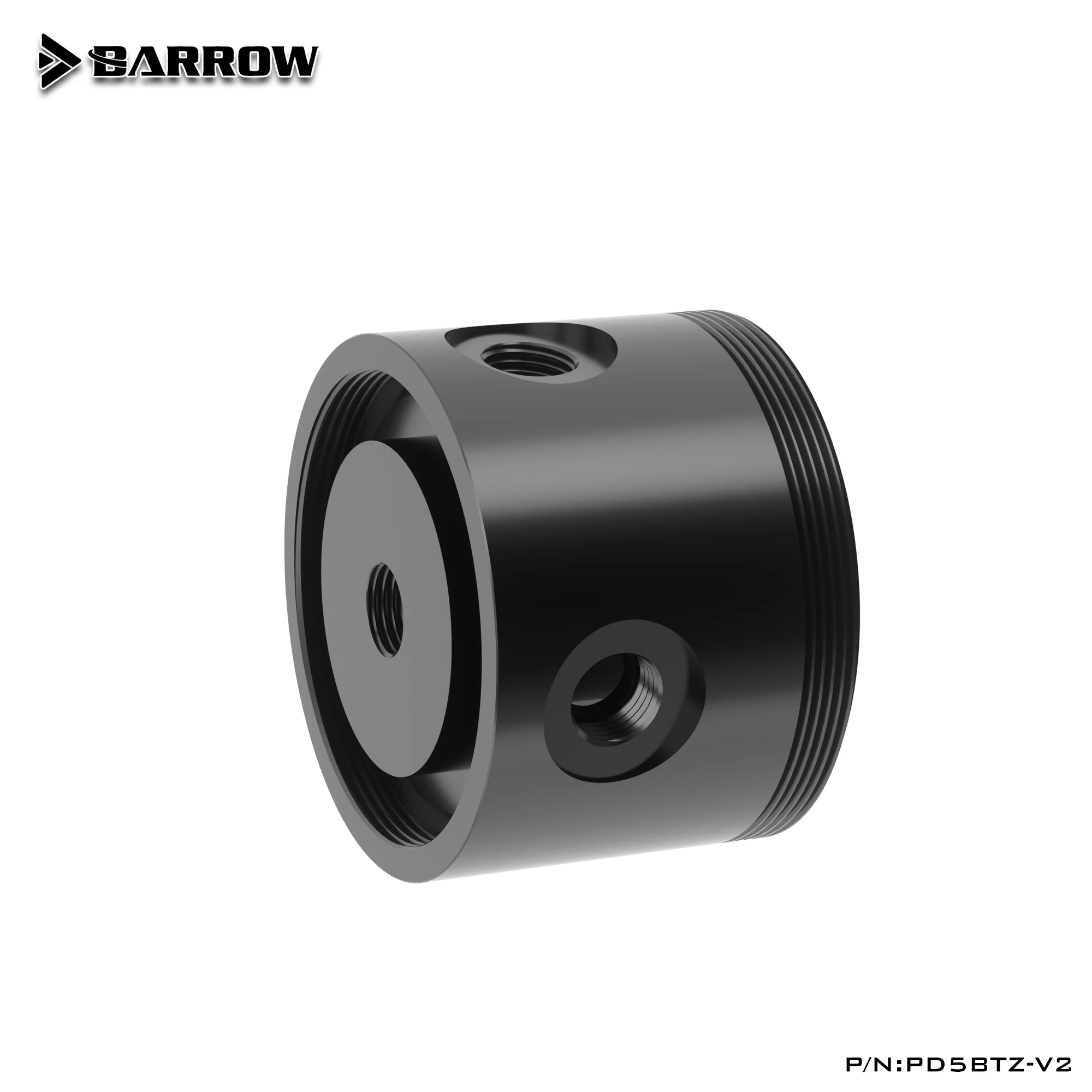 Barrow YKD5BTZ-V2 PD5BTZ-V2 POM/PMMA Acrylic D5 Water Pump Cover Top For MCP655 Serise Pump Computer Water Cooling DIY