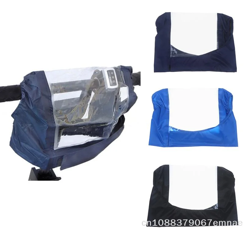 

[ZYAS] Защитный чехол от пыли и воды для электросамоката, крышка панели управления велосипеда, легко устанавливаемый ветрозащитный аксессуар для велосипеда