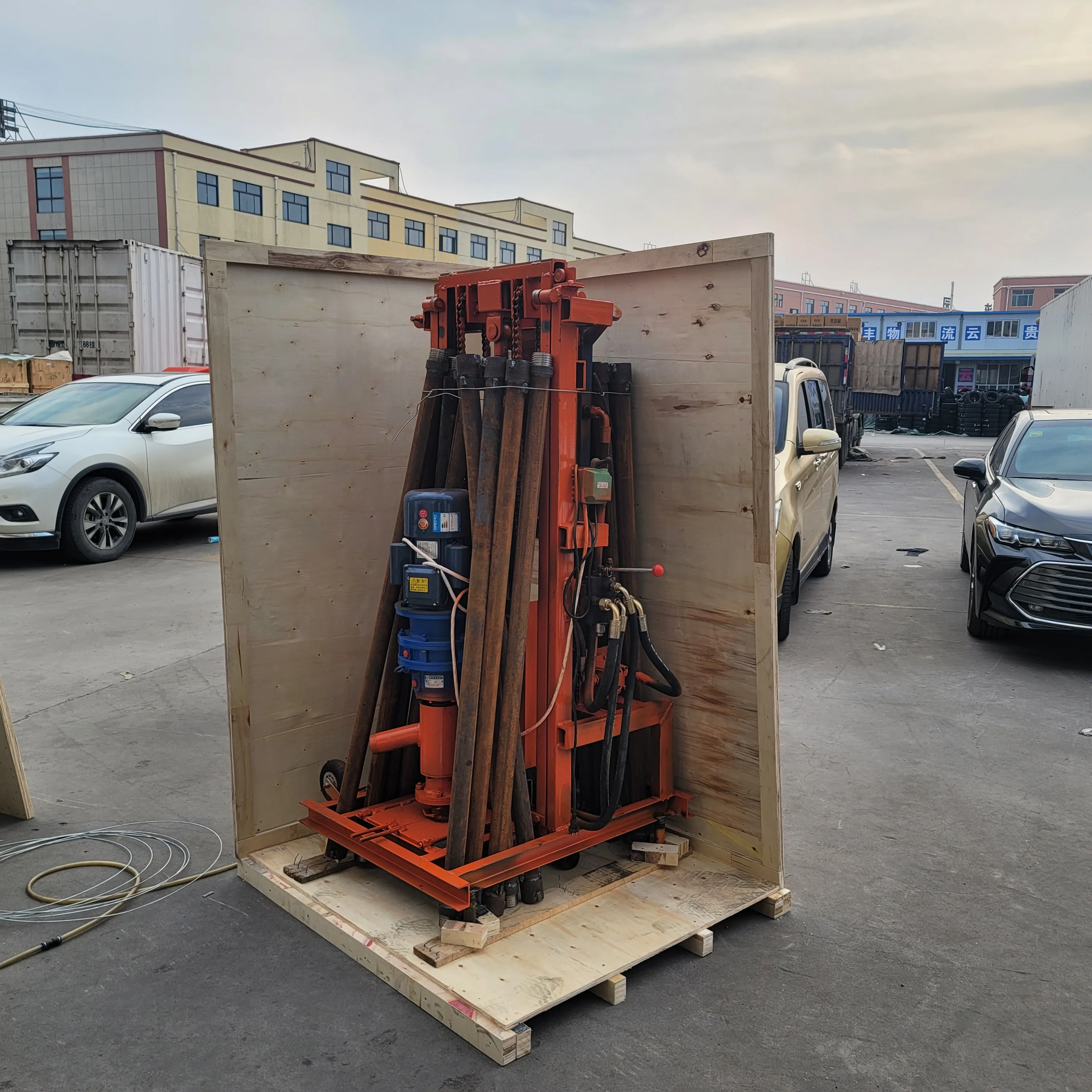 

Customized Low Failure Rate Portable Hydraulic Electric Lifting Water Well Drilling Rig
