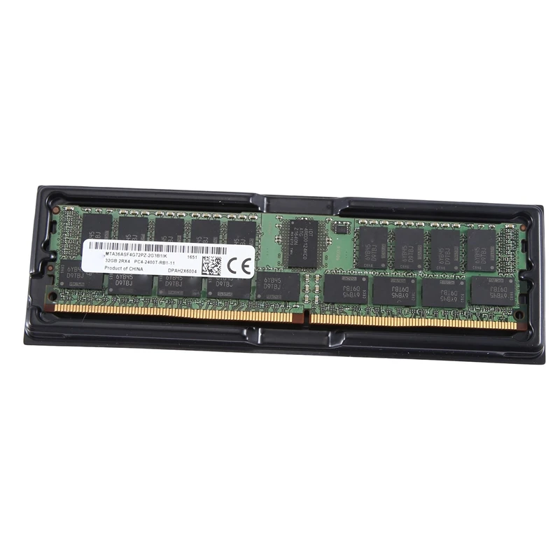 

Для MT 32 ГБ DDR4 серверная оперативная память 2400 МГц PC4-19200 288PIN 2Rx4 RECC Память ОЗУ 1,2 В REG ECC RAM
