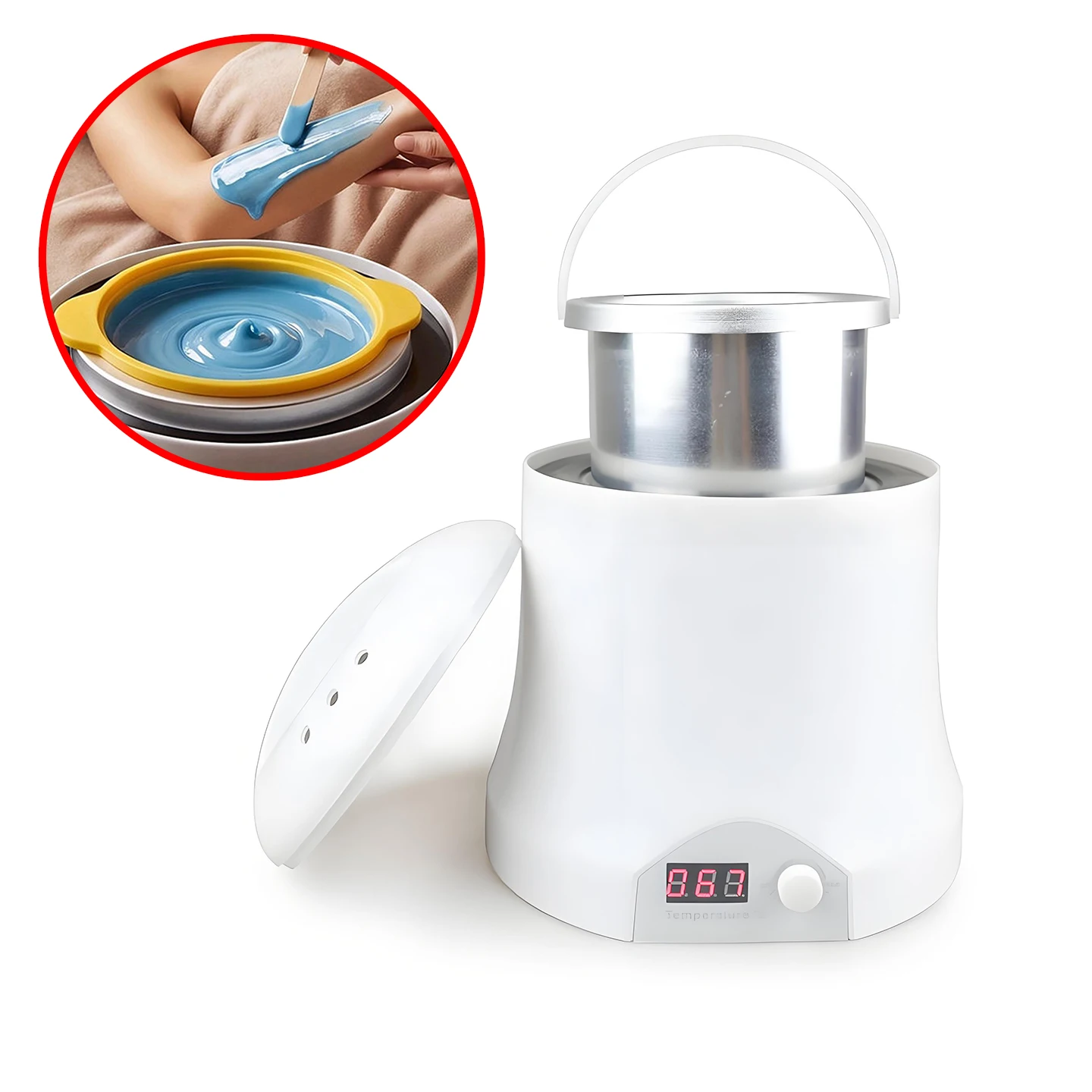 

Wax Melt Machine Digital Wax Pot Heater,Electric Wax Warmer,DIY Candle Melting Heater,Wax Meliting Pot,wax Heater