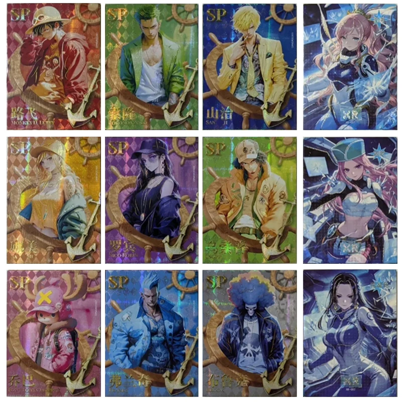 

Японское аниме One Piece Yamato Roronoa Zoro Tony Tony Chopper Коллекционные карты Рождественские подарки на день рождения Детские игрушки