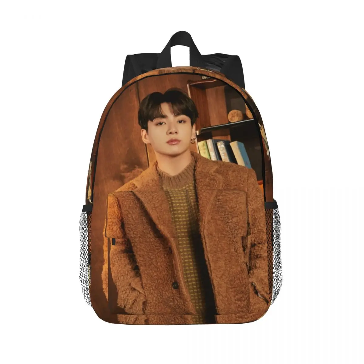 

Jungkook Season's Greetings Photo Backpack Hot Sale Daypack Boys Girls BookBag Shoulder Bags for Men Women Kids School Bag