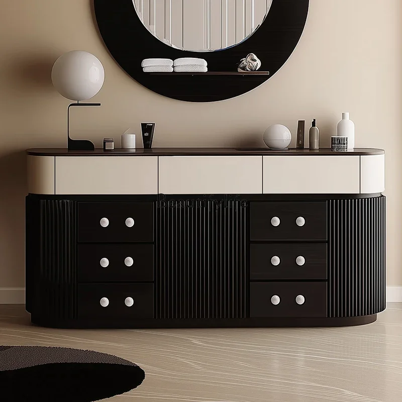 

ls 27Modern simple dresser, chest and cabinet integrated living room Italian minimalist design, bedroom against the wall storage