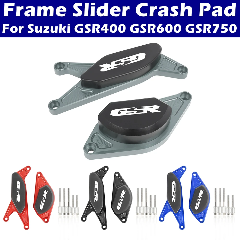 

Для Suzuki GSR400 GSR600 2006-2012 GSR750 2012-2016 двигатель мотоцикла, чехол статора, защитная рамка, ползунки, защита от ударов